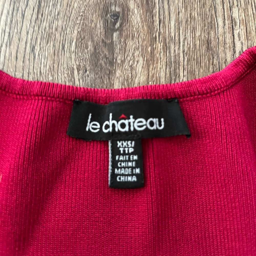 Red 90’s top